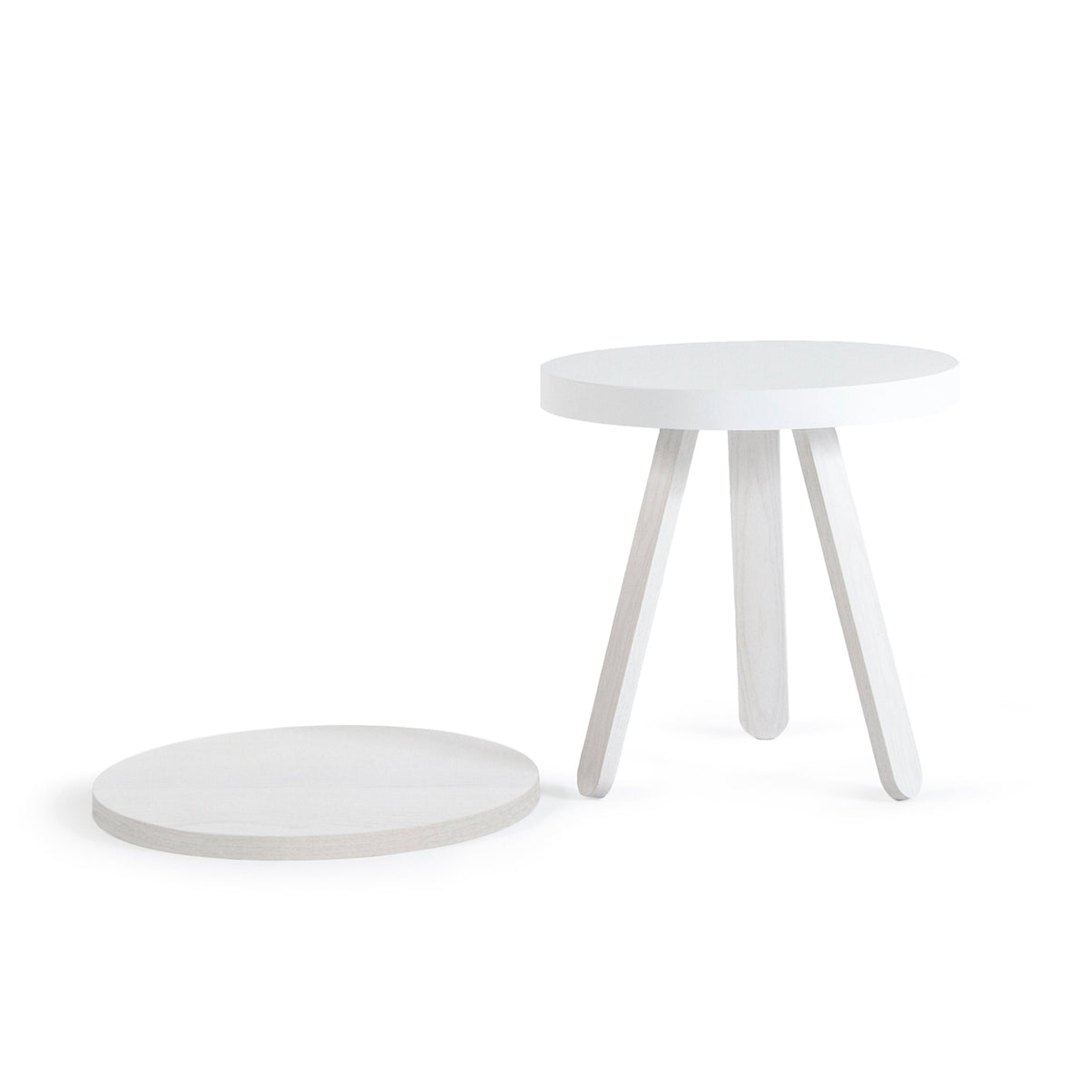 Bijzettafel - Batea S Wit