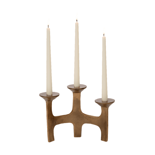 Kaarshouder - Amour S/3 antique brass