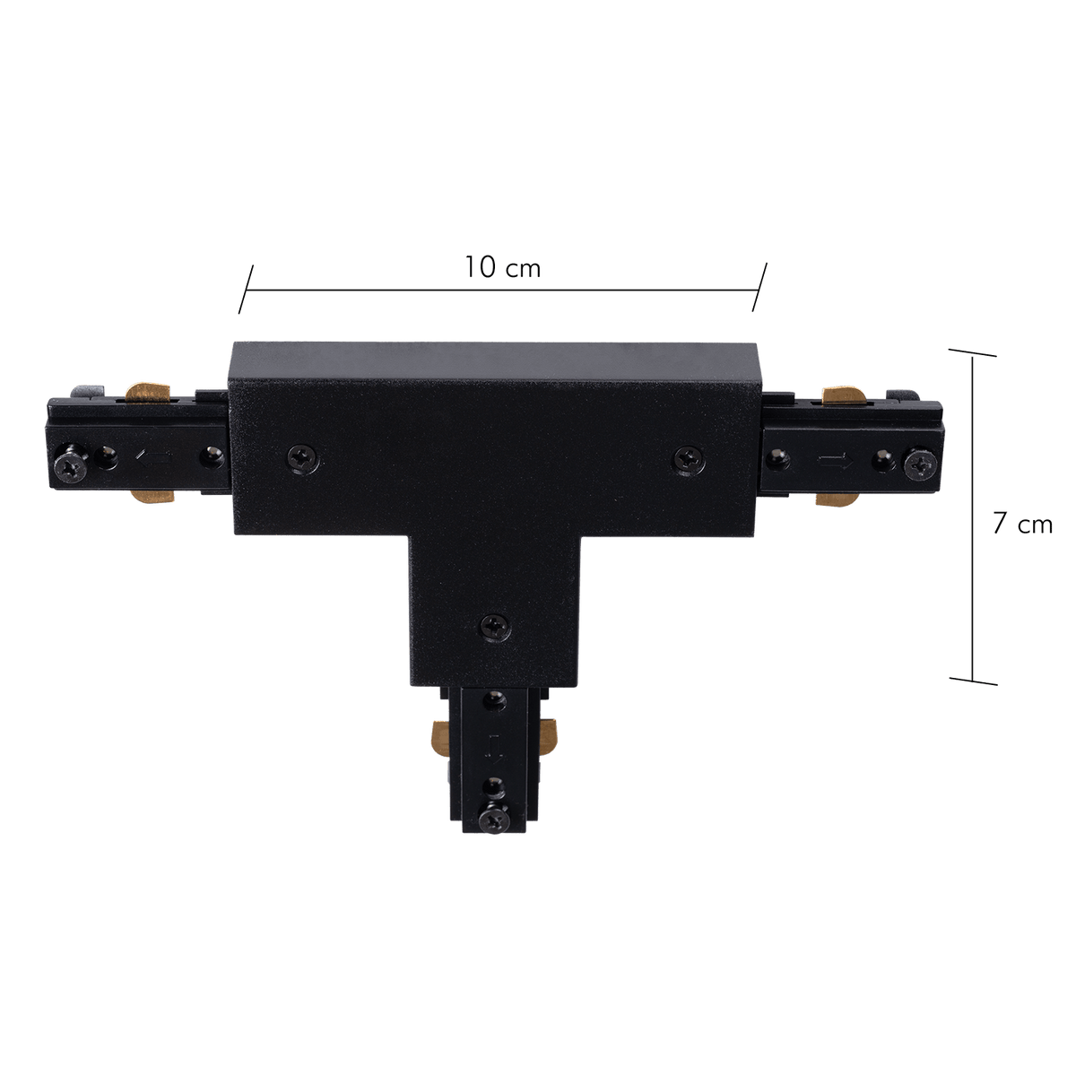 Track connector - Lex T-splitsing zwart