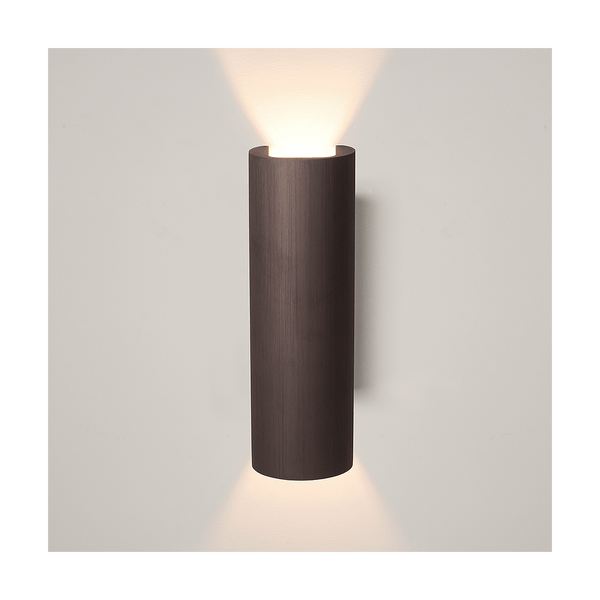 Wandlamp - Macy geborsteld brons
