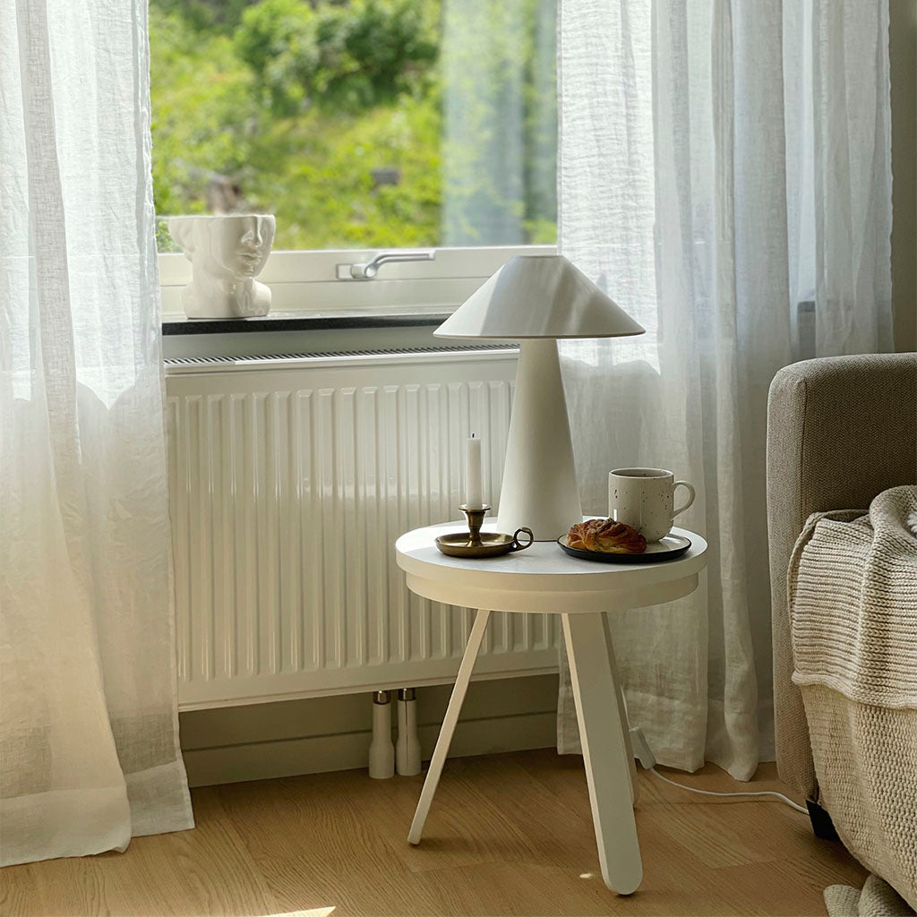 Bijzettafel - Batea S Wit