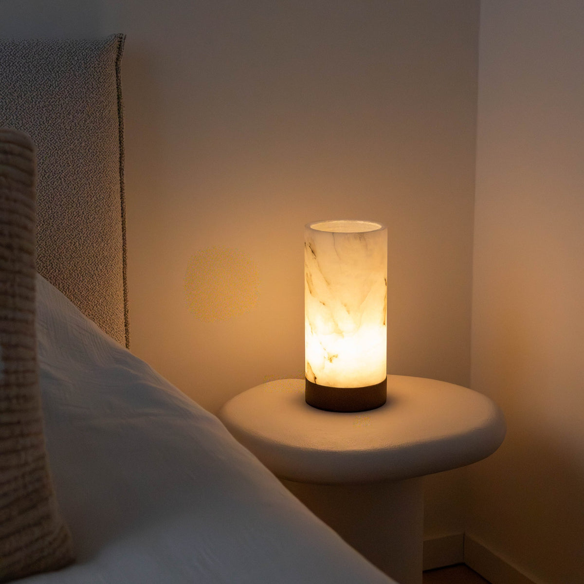 Tafellamp - Kizo L bruin