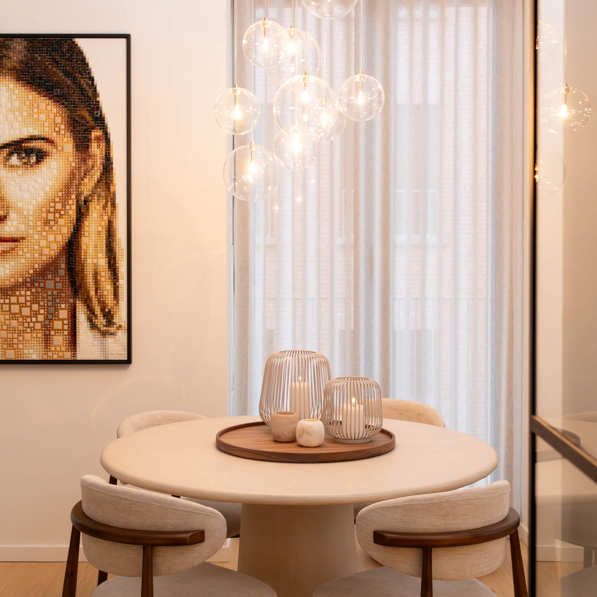 Kaarshouder - Dante M beige