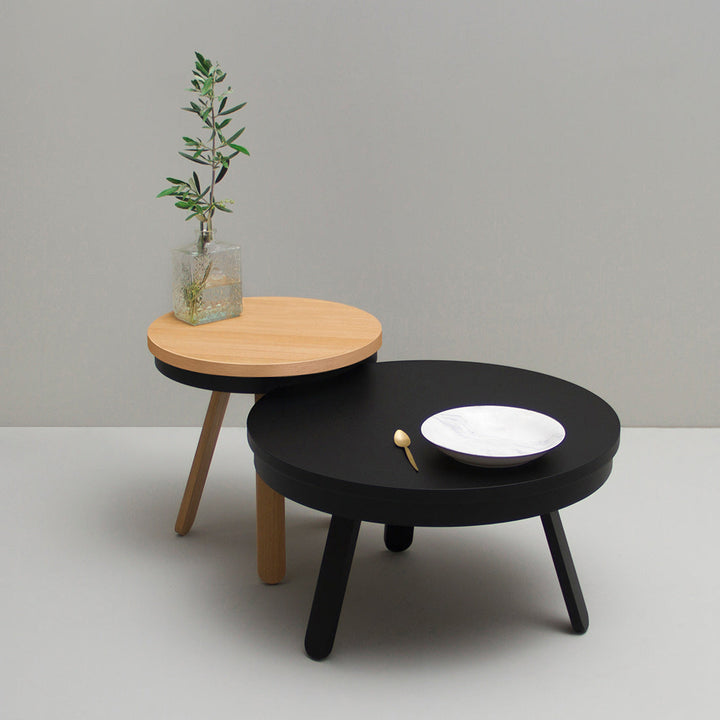 Bijzettafel - Batea S Eiken & zwart