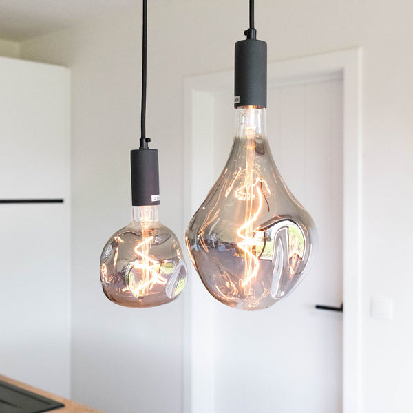 Lamp organic Evo titanium 6 Watt | Calex | dimbaar