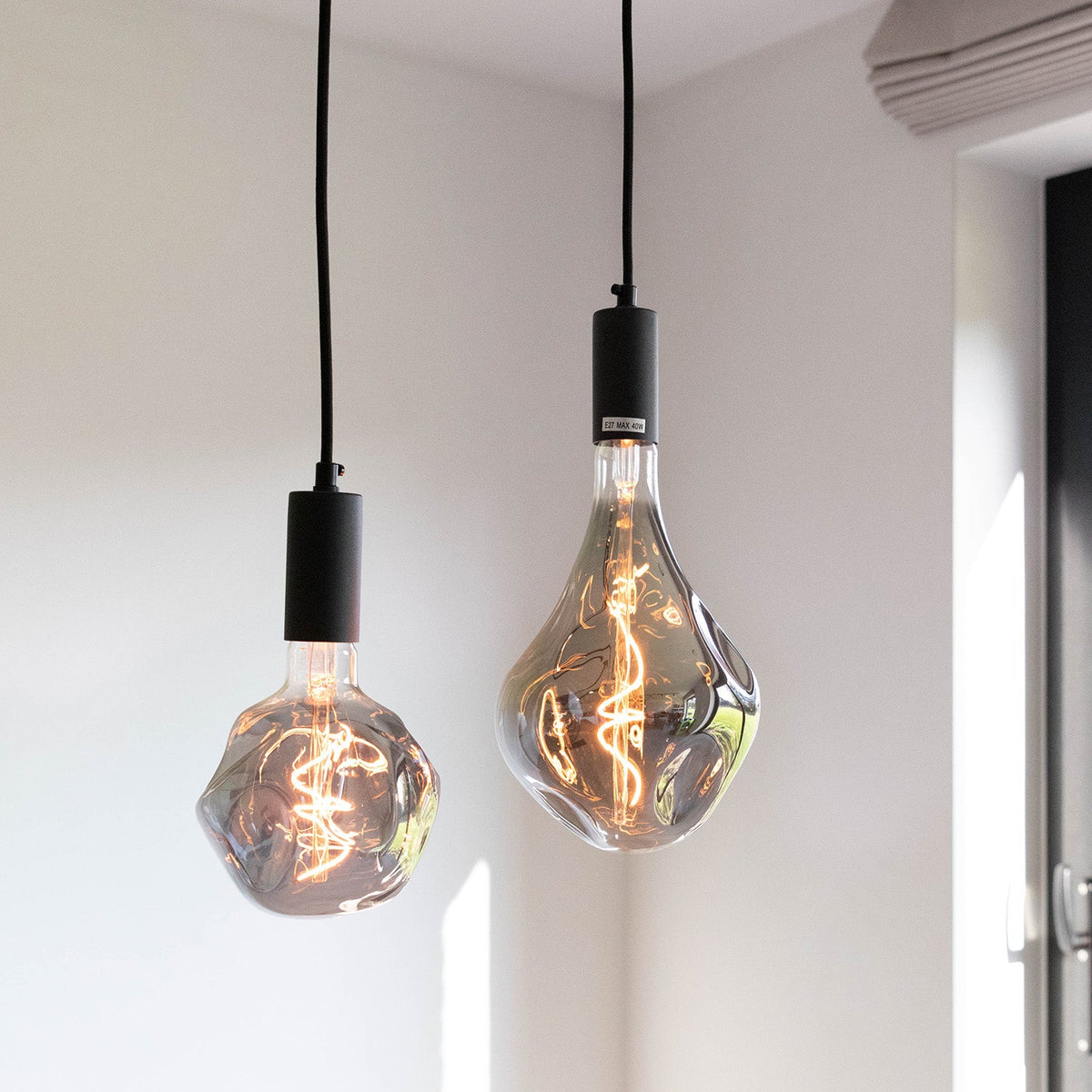Lamp organic Evo titanium 6 Watt | Calex | dimbaar