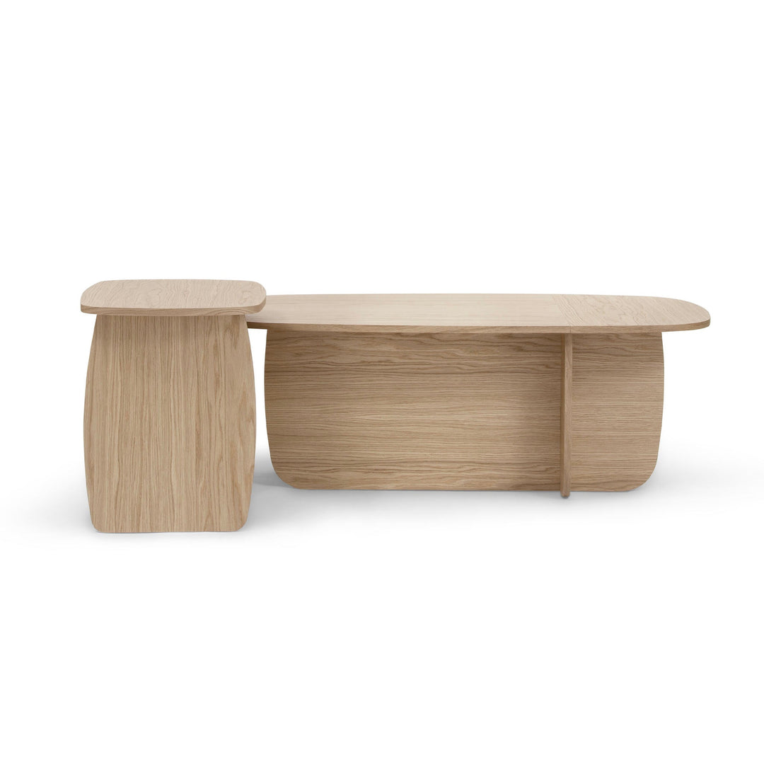 Bijzettafel - Ibon M Wit eiken