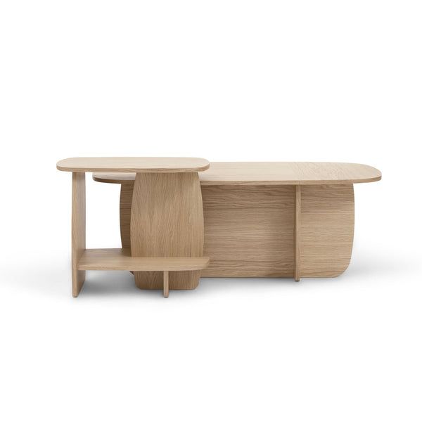 Bijzettafel - Ibon M Wit eiken