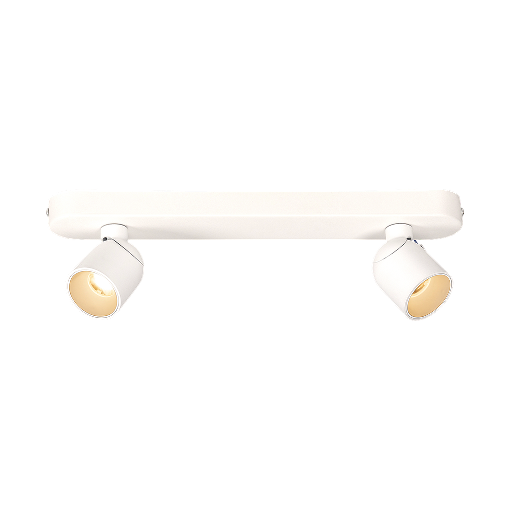 Opbouwspot - Nox 2 wit