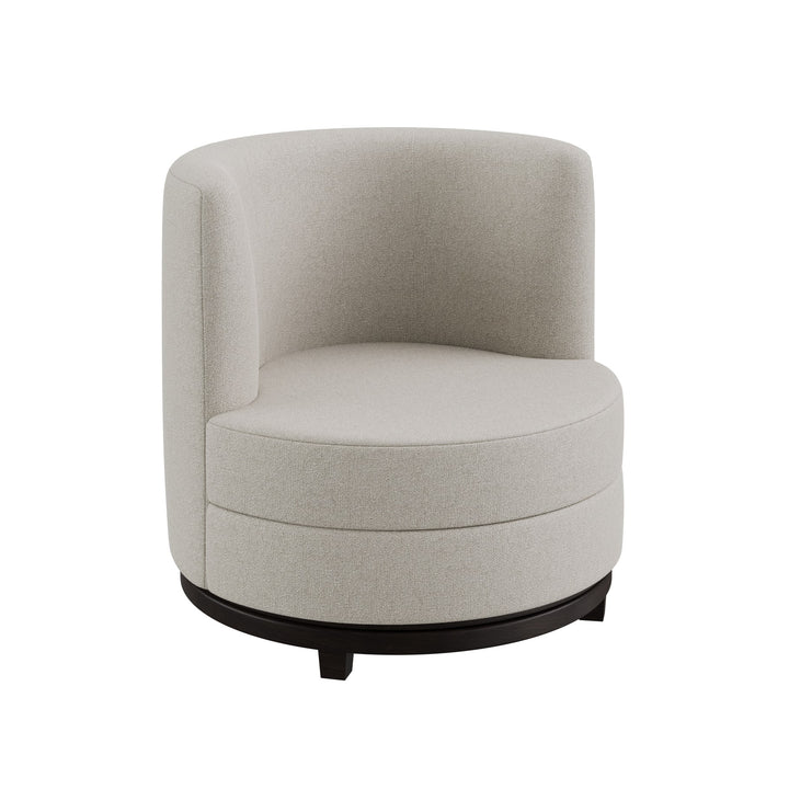 Draaifauteuil - Ayden Fabio fabric Cream