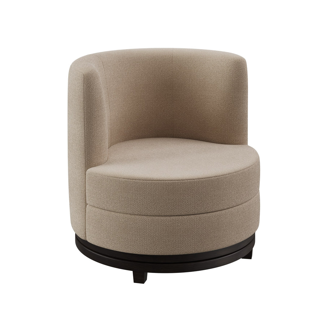 Draaifauteuil - Ayden Boston fabric natural