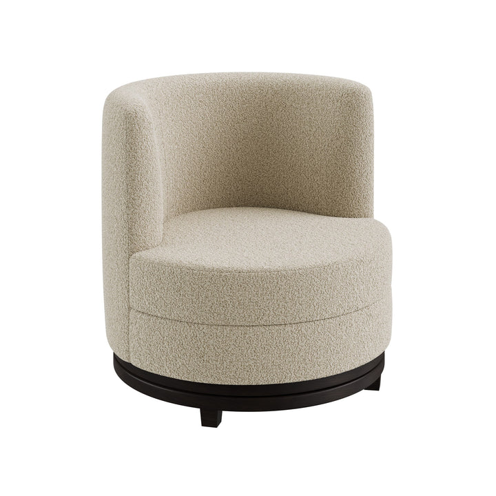 Draaifauteuil - Ayden Oreo fabric Sand