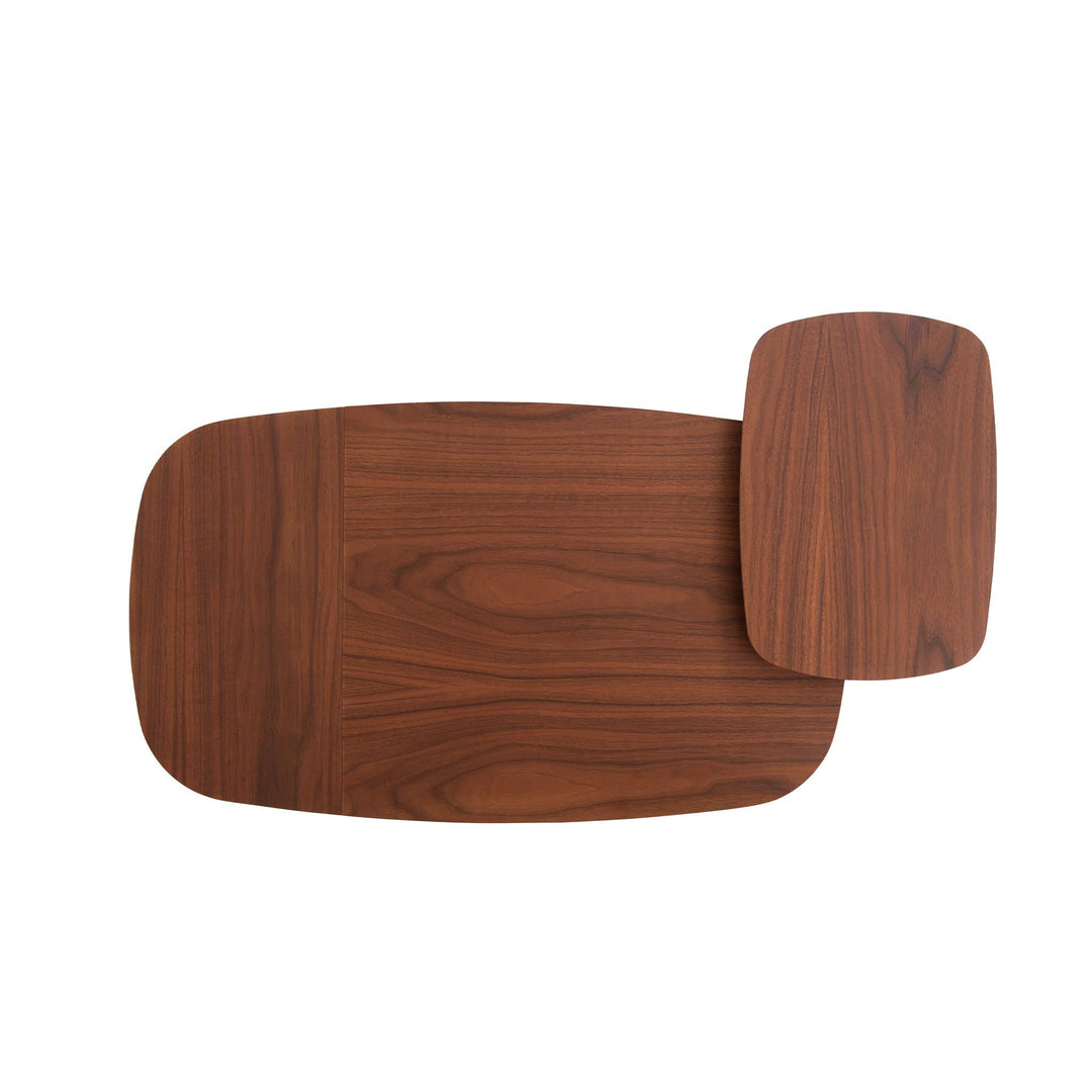 Salontafel set - Ibon M+L Walnoot