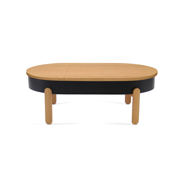 Salontafel - Batea L Eiken & zwart
