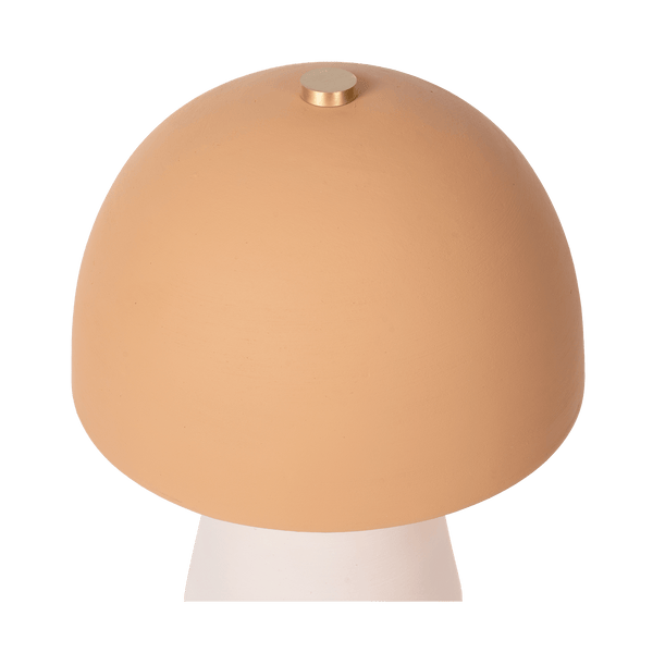 Tafellamp - Sacha gebroken wit-terracotta