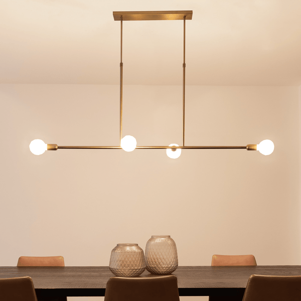 Globe mat wit LED E27 | dimbaar