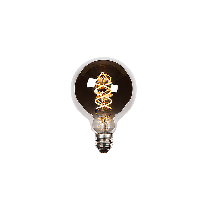 Globe Spiral LED filament E27 | dimbaar