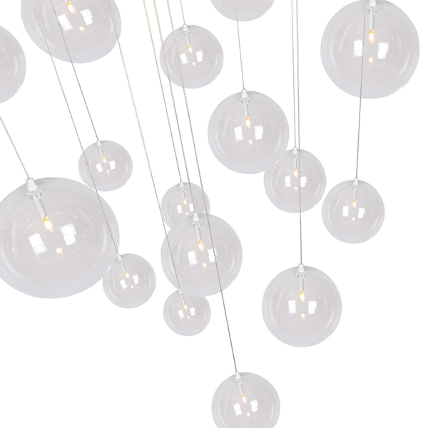 Hanglamp - Camau 20 antique brass