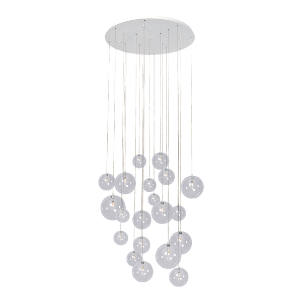 Hanglamp - Camau 20 wit