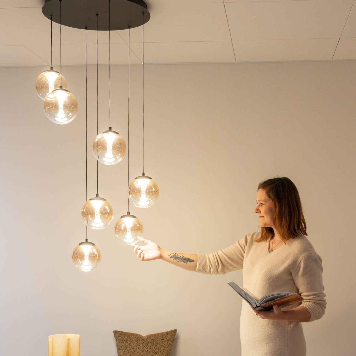 Hanglamp - Monza 7 rond