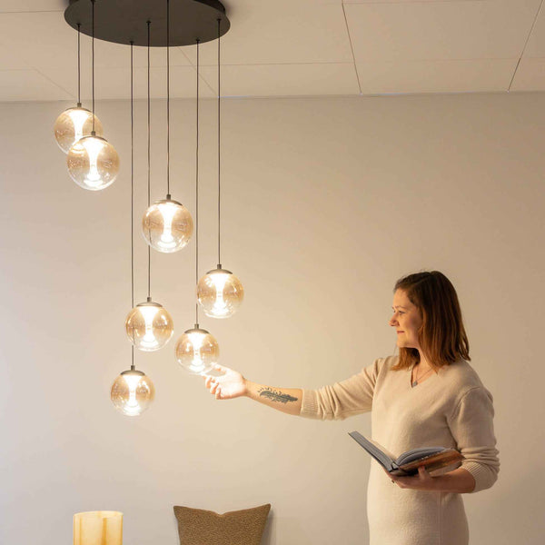 Hanglamp - Monza 7 rond