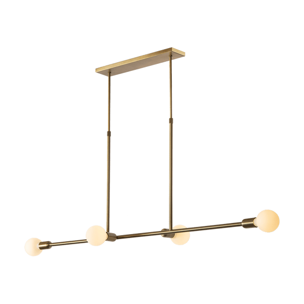 Hanglamp - Dots L antique brass