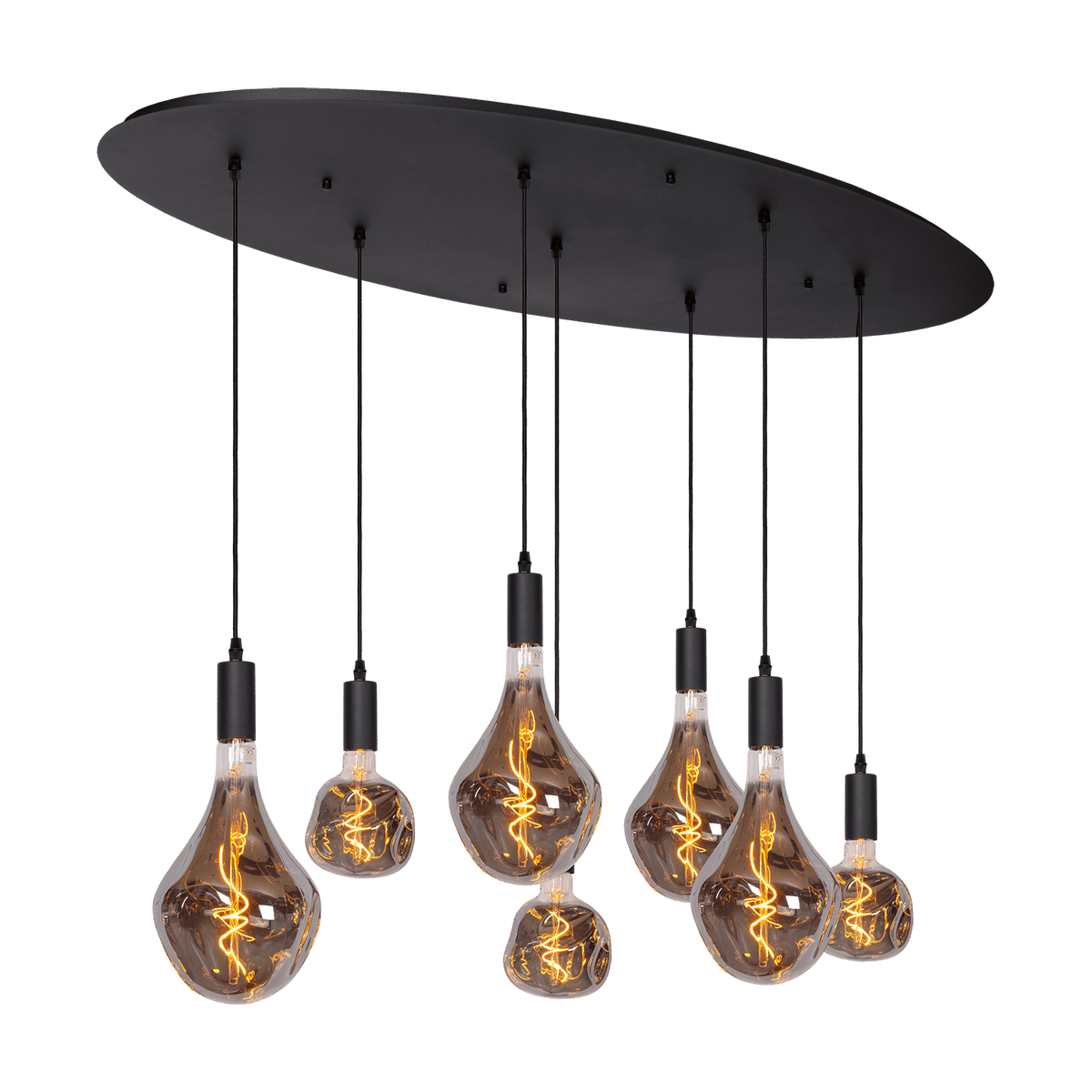 Hanglamp - Yoki 7 incl. Organic Neo & Evo lichtbronnen