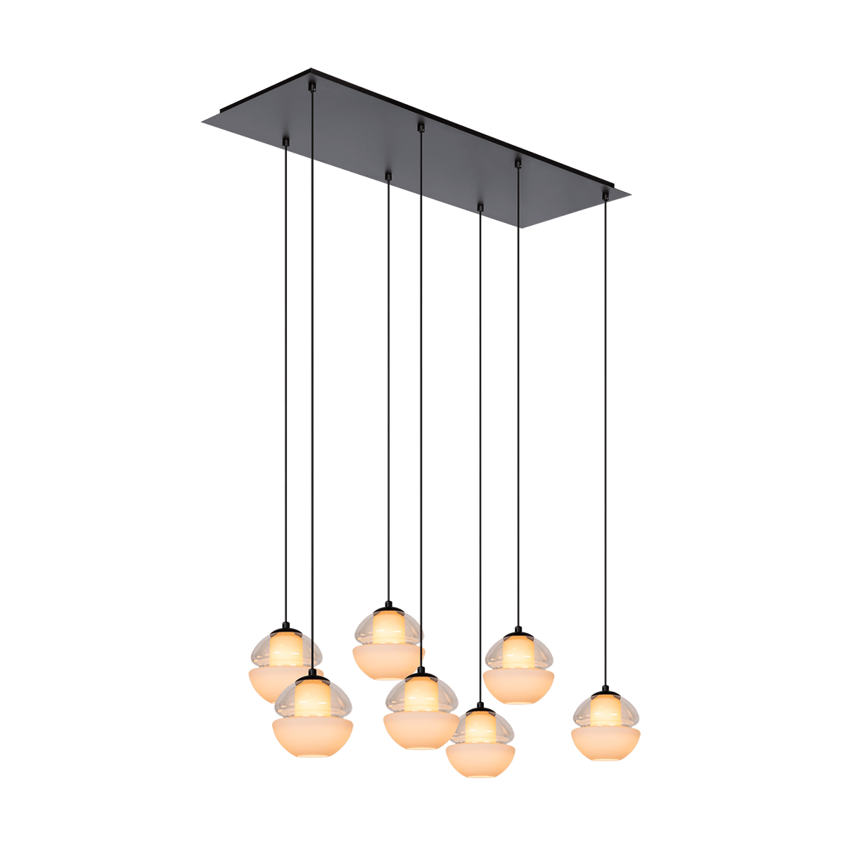 Hanglamp - Reese 7 rechthoek