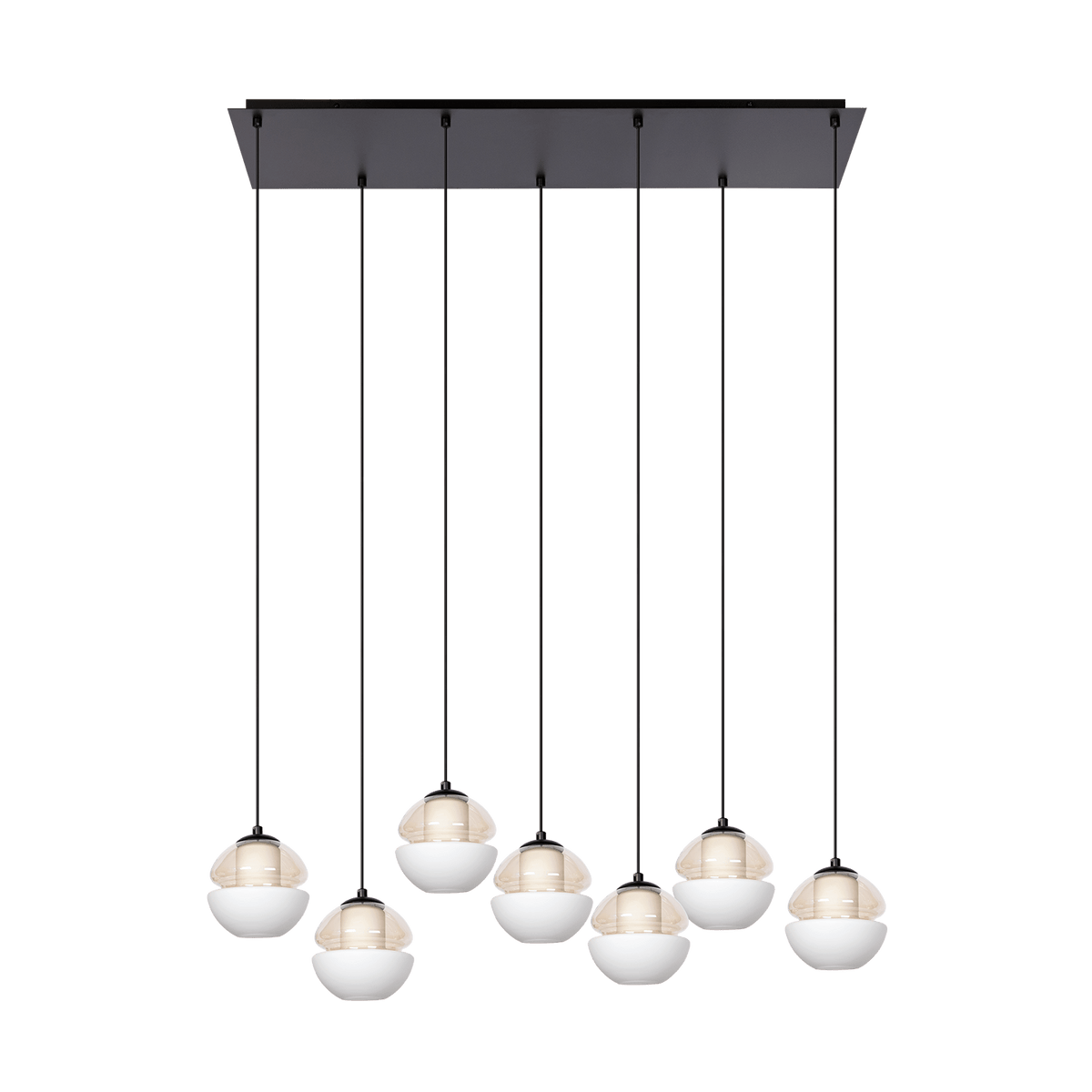 Hanglamp - Reese 7 rechthoek