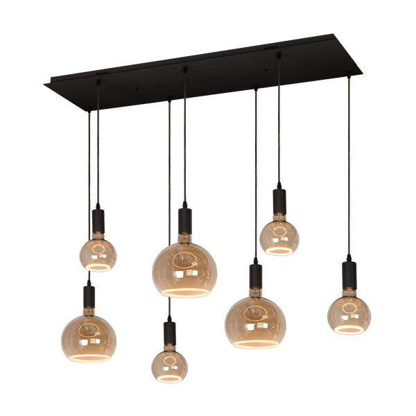 Hanglamp - Hanoi incl. Floating Globe lichtbronnen