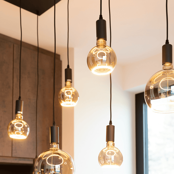 Hanglamp - Hanoi incl. Floating Globe lichtbronnen