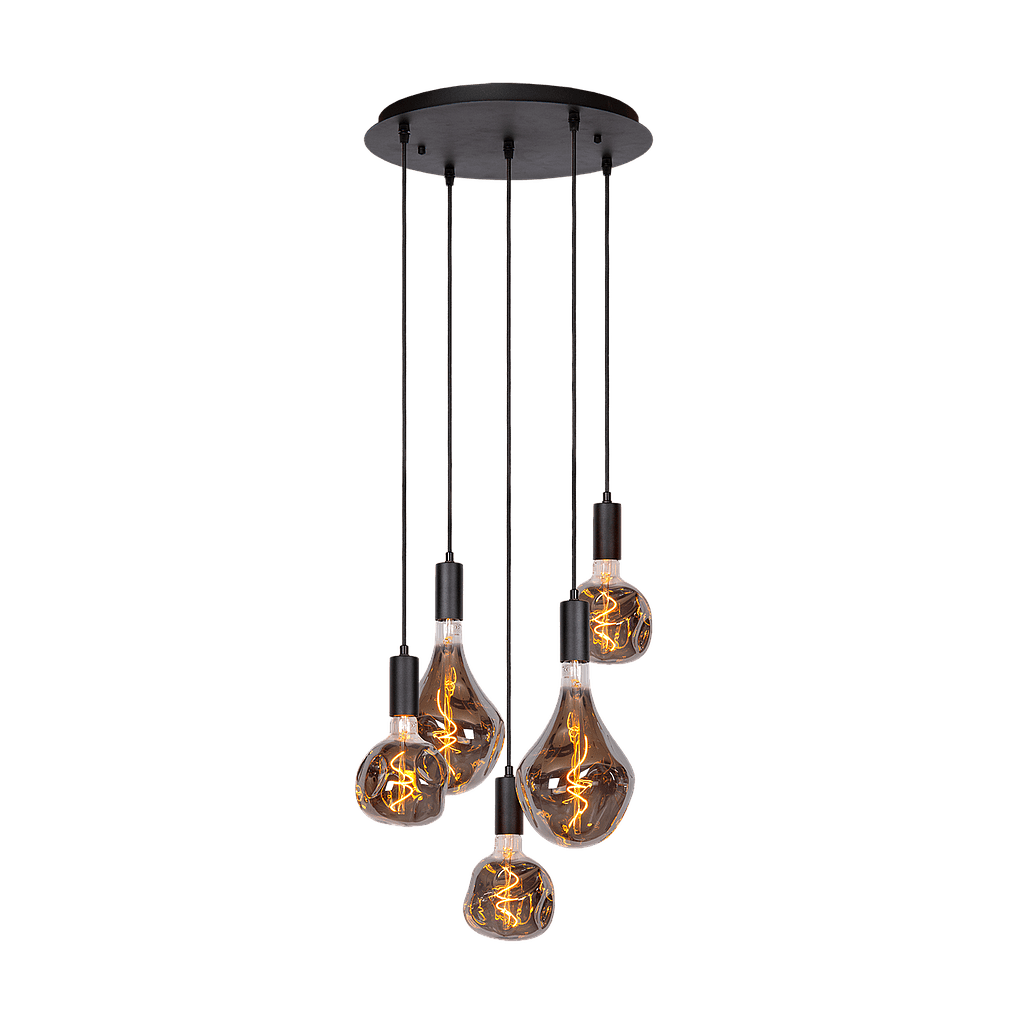 Hanglamp - Sapa 5 incl. Organic Neo & Evo lichtbronnen