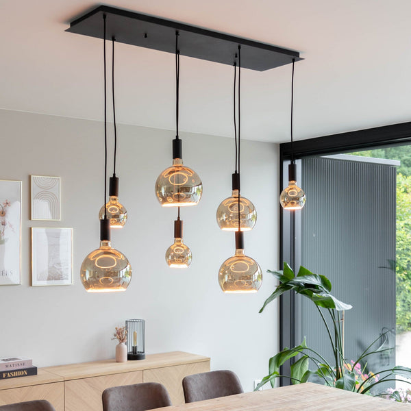 Hanglamp - Hanoi incl. Floating Globe lichtbronnen