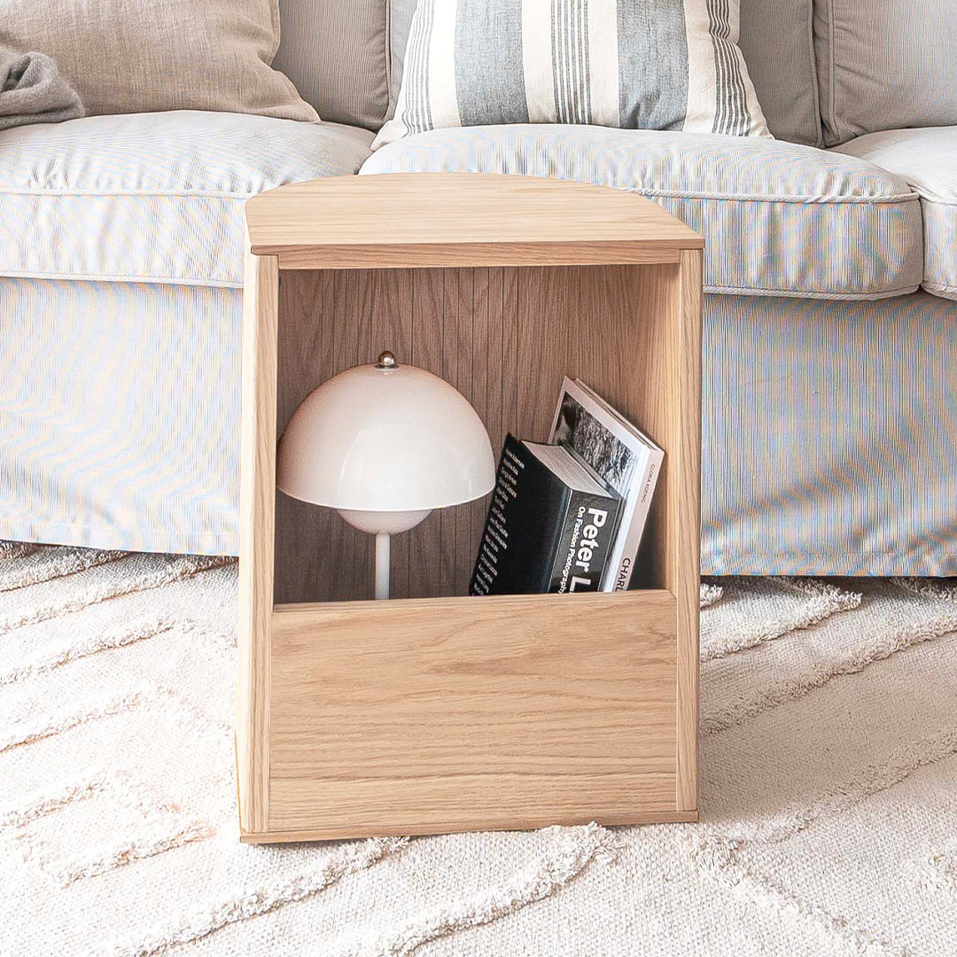Salontafel - Duna Duo Wit eiken