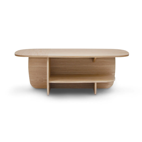 Salontafel - Ibon L Wit eikenhout