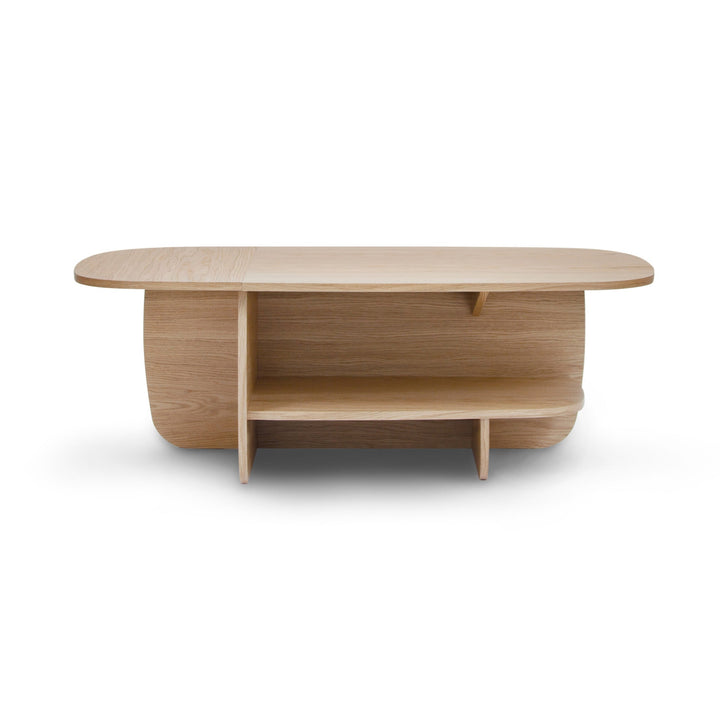 Salontafel - Ibon L Wit eikenhout