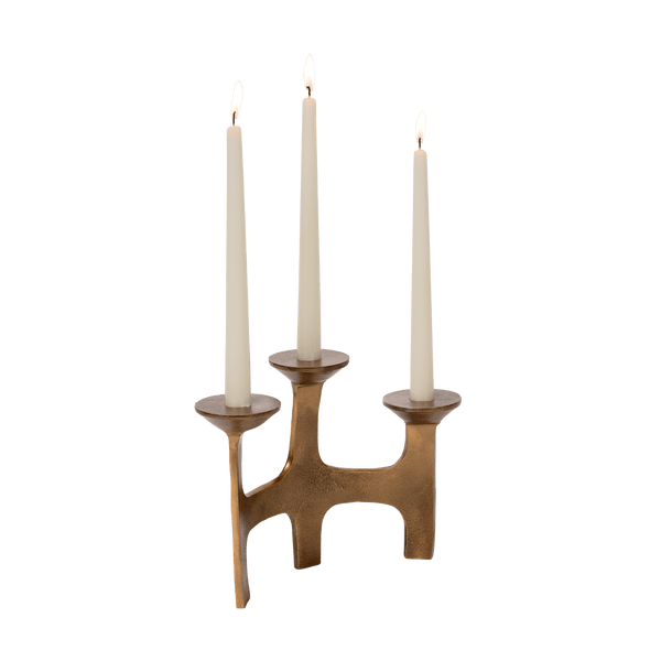 Kaarshouder - Amour S/3 antique brass