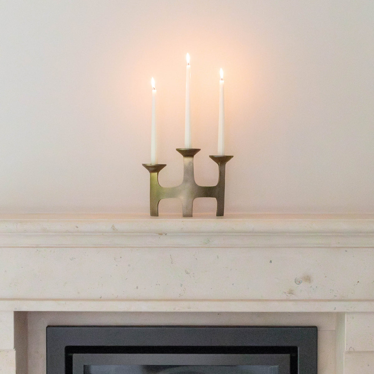 Kaarshouder - Amour S/3 antique brass
