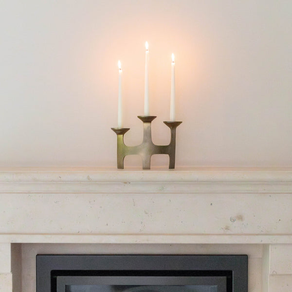 Kaarshouder - Amour S/3 antique brass