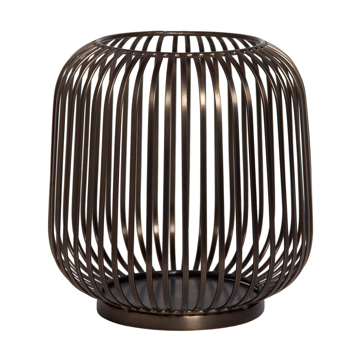 Kaarshouder - Dante M geborsteld brons