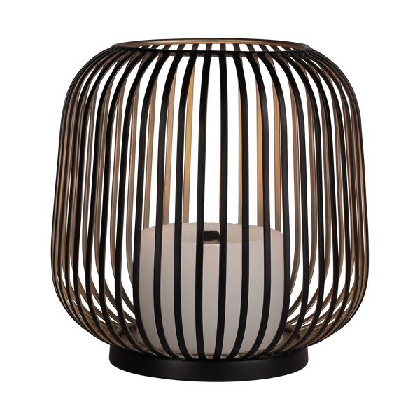 Kaarshouder - Dante M zwart goud