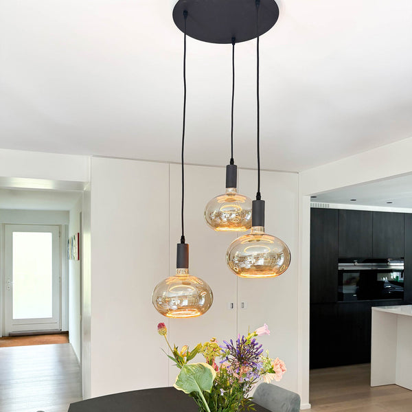 Hanglamp - Sapa 3 incl. Floating Oval
