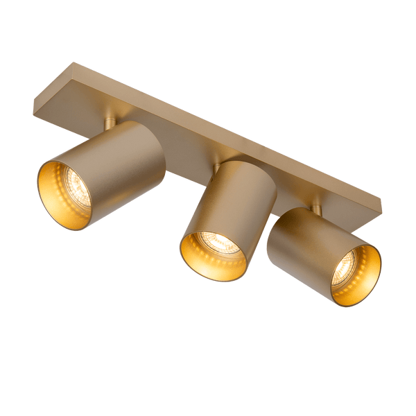Plafondlamp - Nuo 3 goud