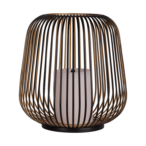 Kaarshouder - Dante L zwart goud