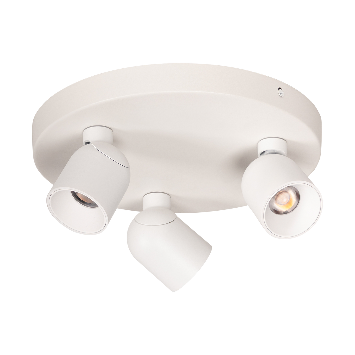 Opbouwspot - Nox 3 rond wit