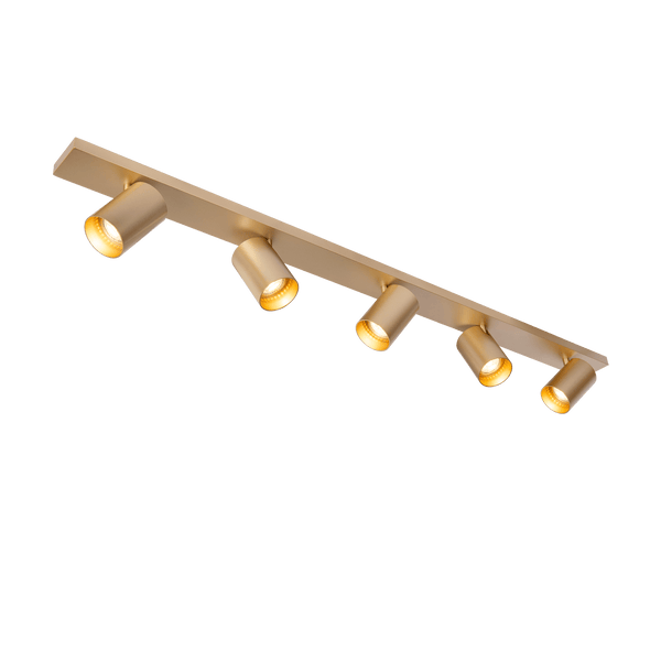Plafondlamp - Nuo 5 goud