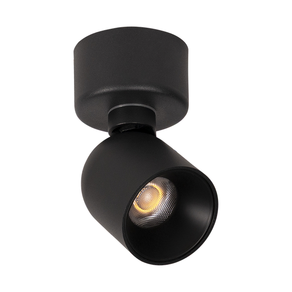 Opbouwspot - Nox 1 zwart