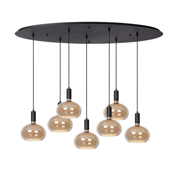 Hanglamp - Yoki 7 incl. Floating Oval