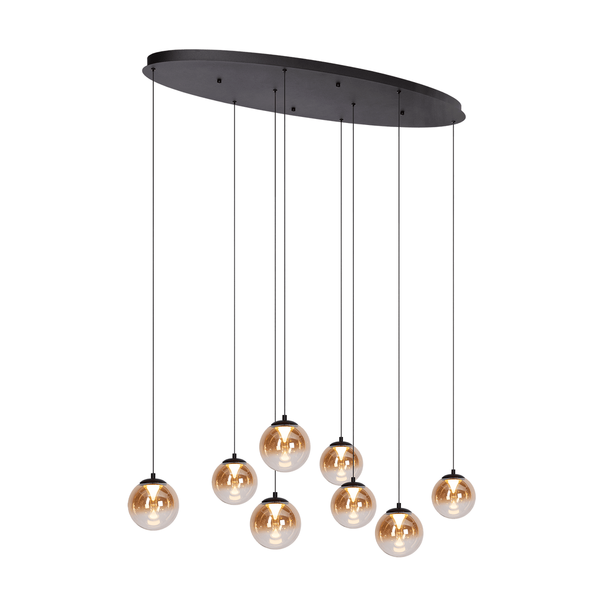 Hanglamp - Monza 8 ovaal