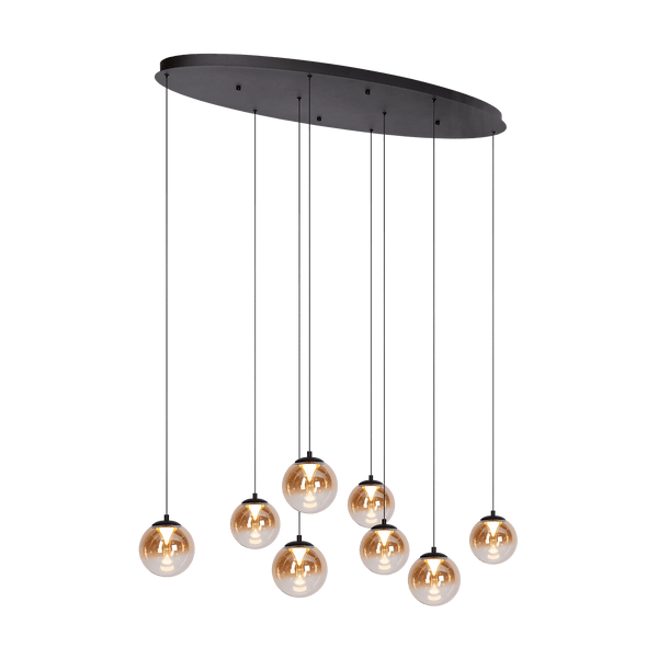Hanglamp - Monza 8 ovaal